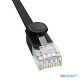 Baseus CAT 6 – 30m High Speed Six types of RJ45 Gigabit Network Cable (flat cable) Black (6M)